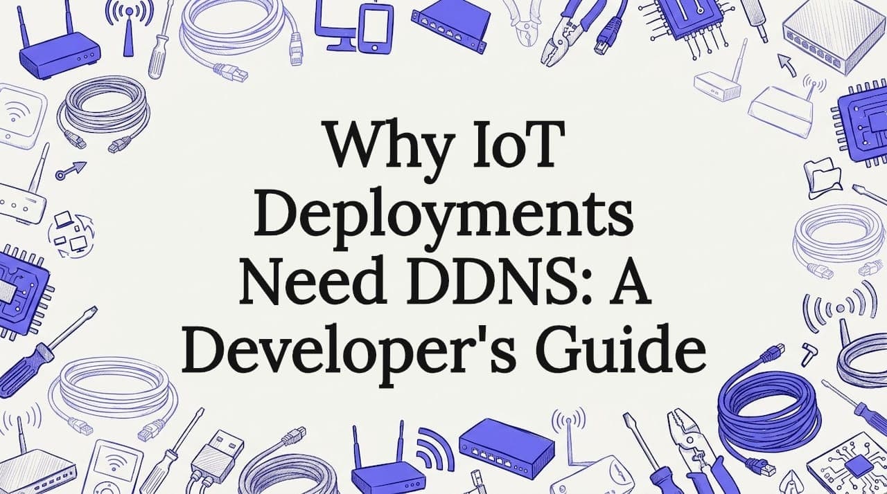 Why IoT Deployments Need DDNS: A Developer's Guide